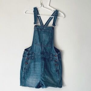 Madewell Small Dawkins Wash/Blue Adirondack Short Denim/Jean Overalls